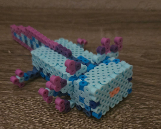 Axolotl Cuteness - 3D Pixel Art Animal