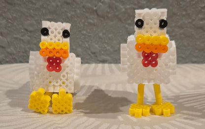 Spring Chicken - 3D Pixel Art Animal