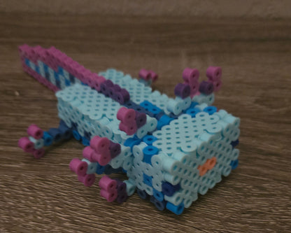 Axolotl Cuteness - 3D Pixel Art Animal